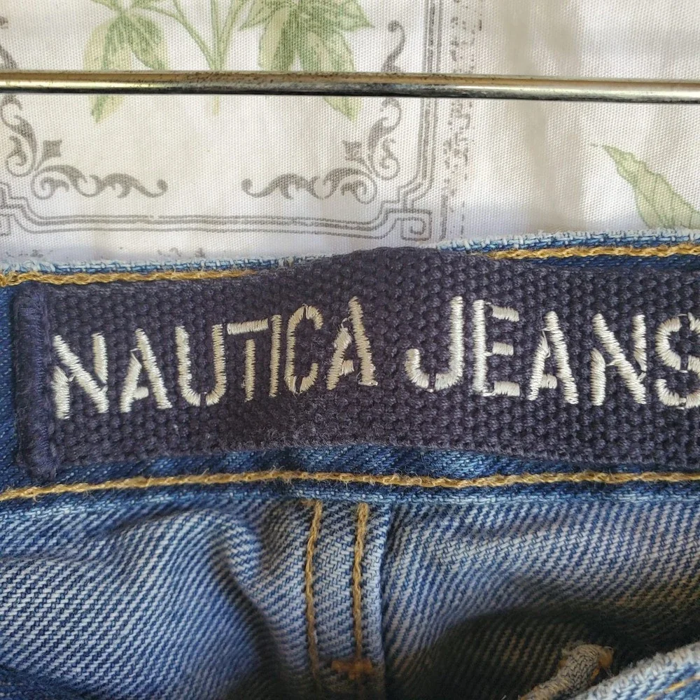 Vintage‎ Nautica Mens Blue Jeans Relaxed Easy Fit Skater Denim Size 36x34